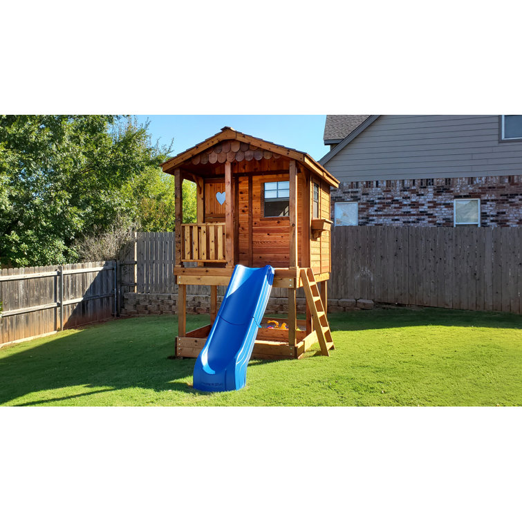 Sunflower sales wooden playhouse